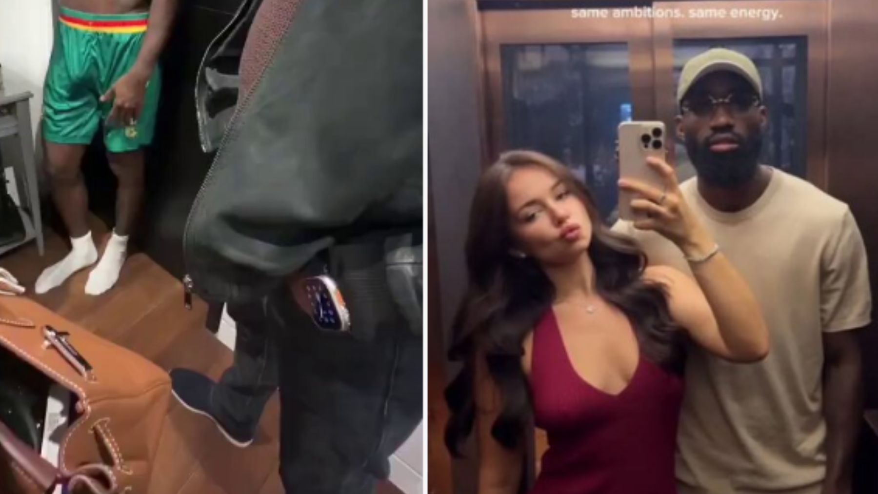 Un famoso futbolista, pillado y grabado con su amante en la cama: su novia influencer publica el vídeo