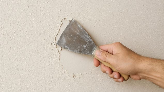 Gotelé, pared, truco, hogar, curiosidades