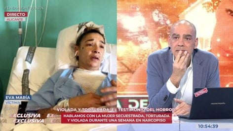 Eva María, víctima de violación, habla con Nacho Abad en ‘En boca de todos’.