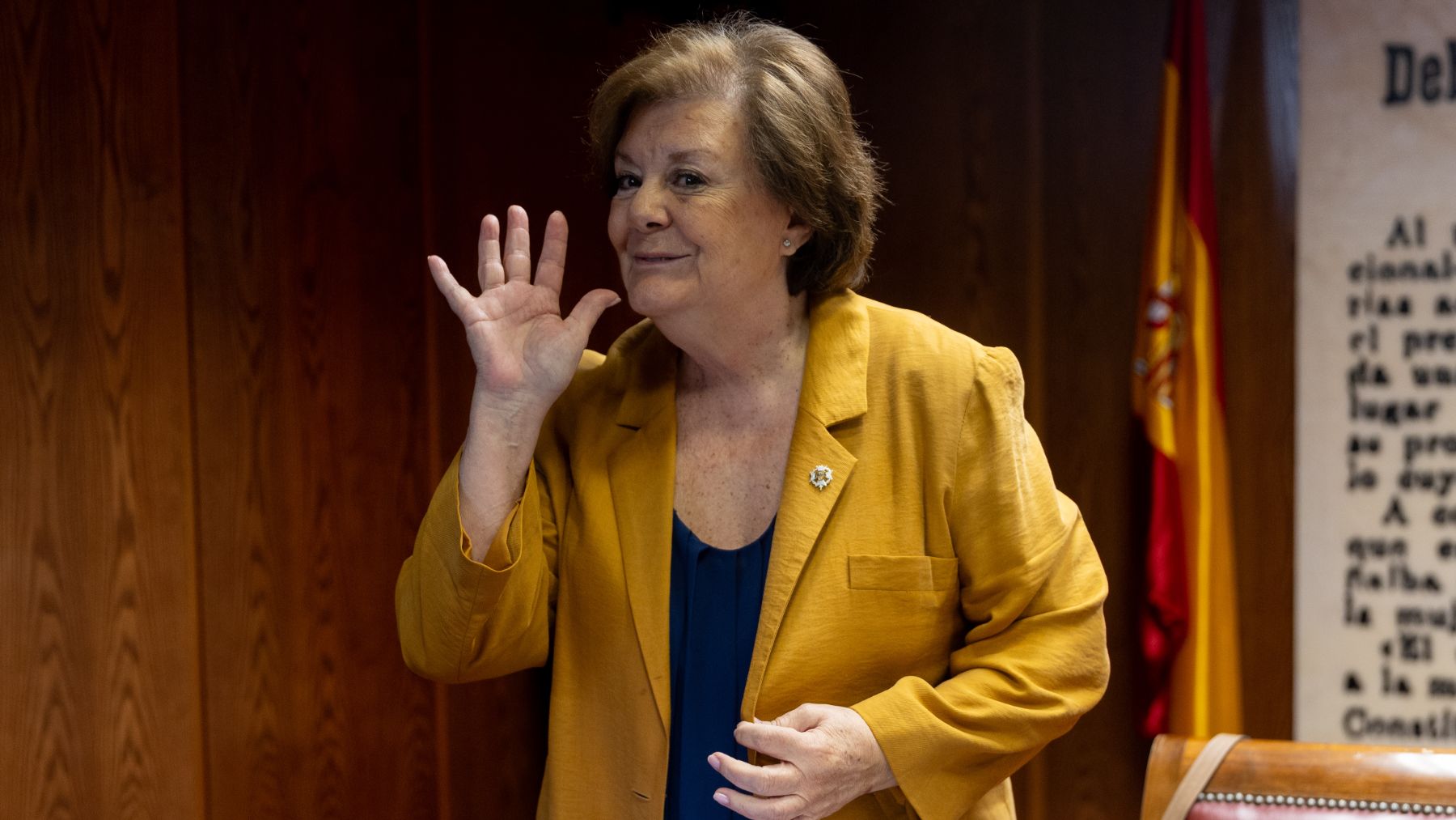 Enriqueta Chicano, presidenta del Tribunal de Cuentas. (EP)