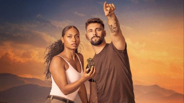 Nia Correia y J Kbello en Hasta el fin del mundo. (RTVE)