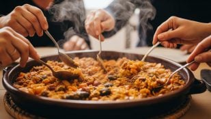 Receta de paella