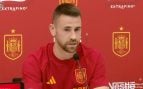 Unai Simón con la selección española. (RFEF)
