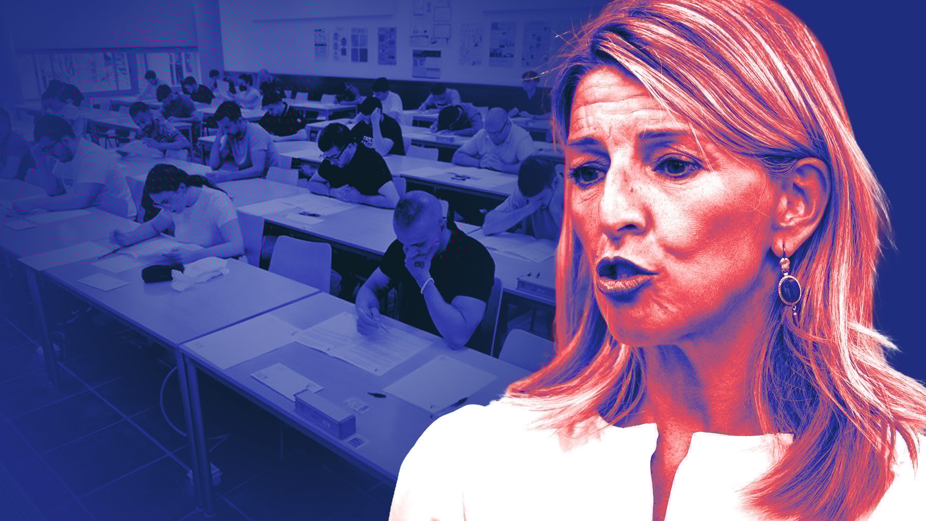 Así fabrica empleo el Gobierno: planea un salario mínimo para los que preparen una oposición