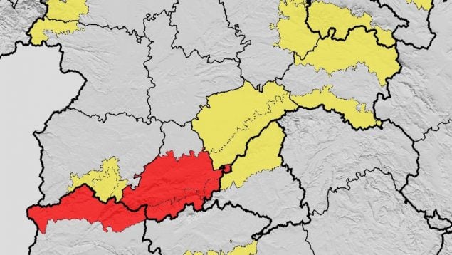 Aemet aviso rojo Ávila