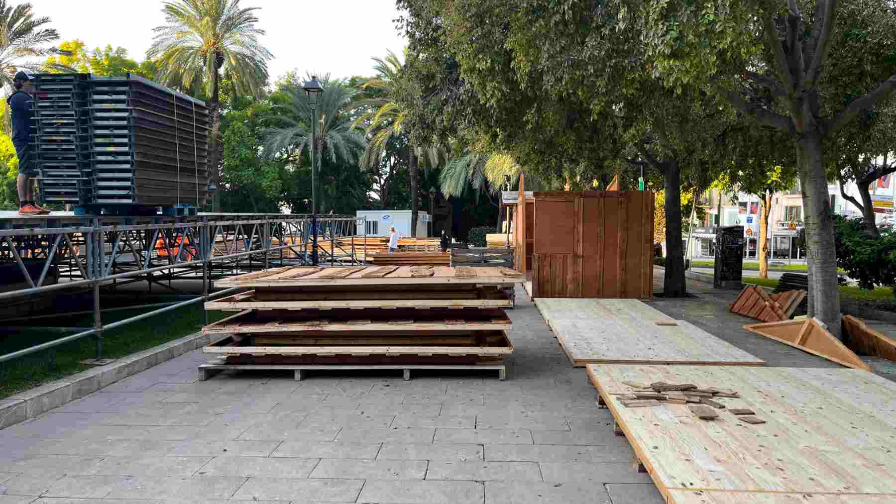 El Ayuntamiento de Palma aplaca el enfado vecinal contra el nuevo mercado navideño de Sa Feixina