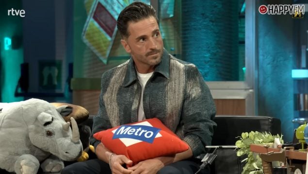 David Bustamante en La Revuelta. (RTVE)