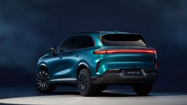 Parte trasera del Lepas L8