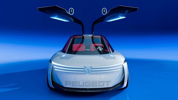 Diseño del Peugeot Polygon Concept