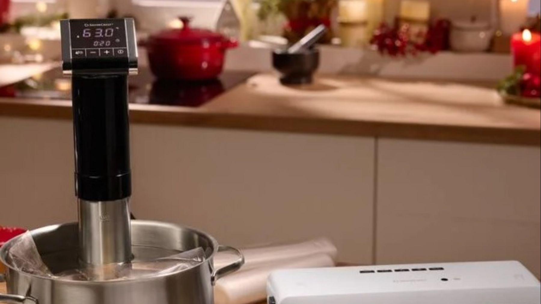 Cocedor «sous vide» de Lidl.