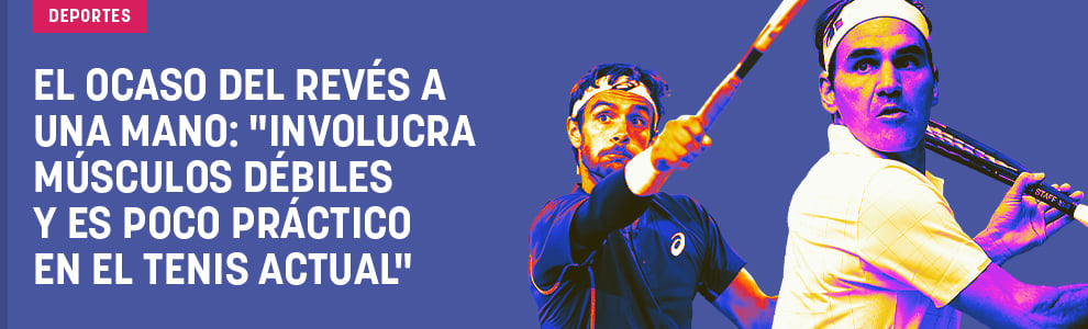 Las ATP Finals dibujan el ocaso del revés a una mano: Es poco práctico en el tenis actual