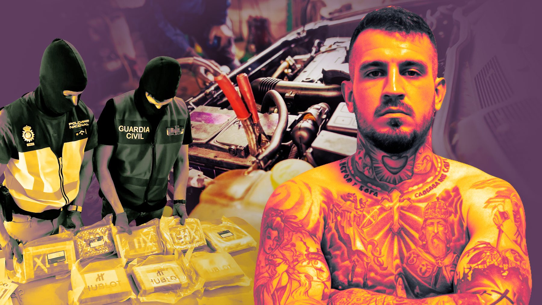 El taller de confianza de Milojevic en Mallorca: preparaba coches para transportar droga y ponía micros