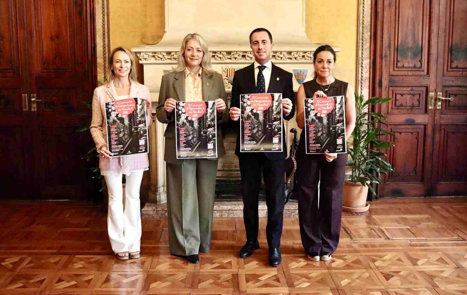 Consell de Mallorca, Afedeco y Pimeco presentan el III Concurso de Escaparates de Navidad