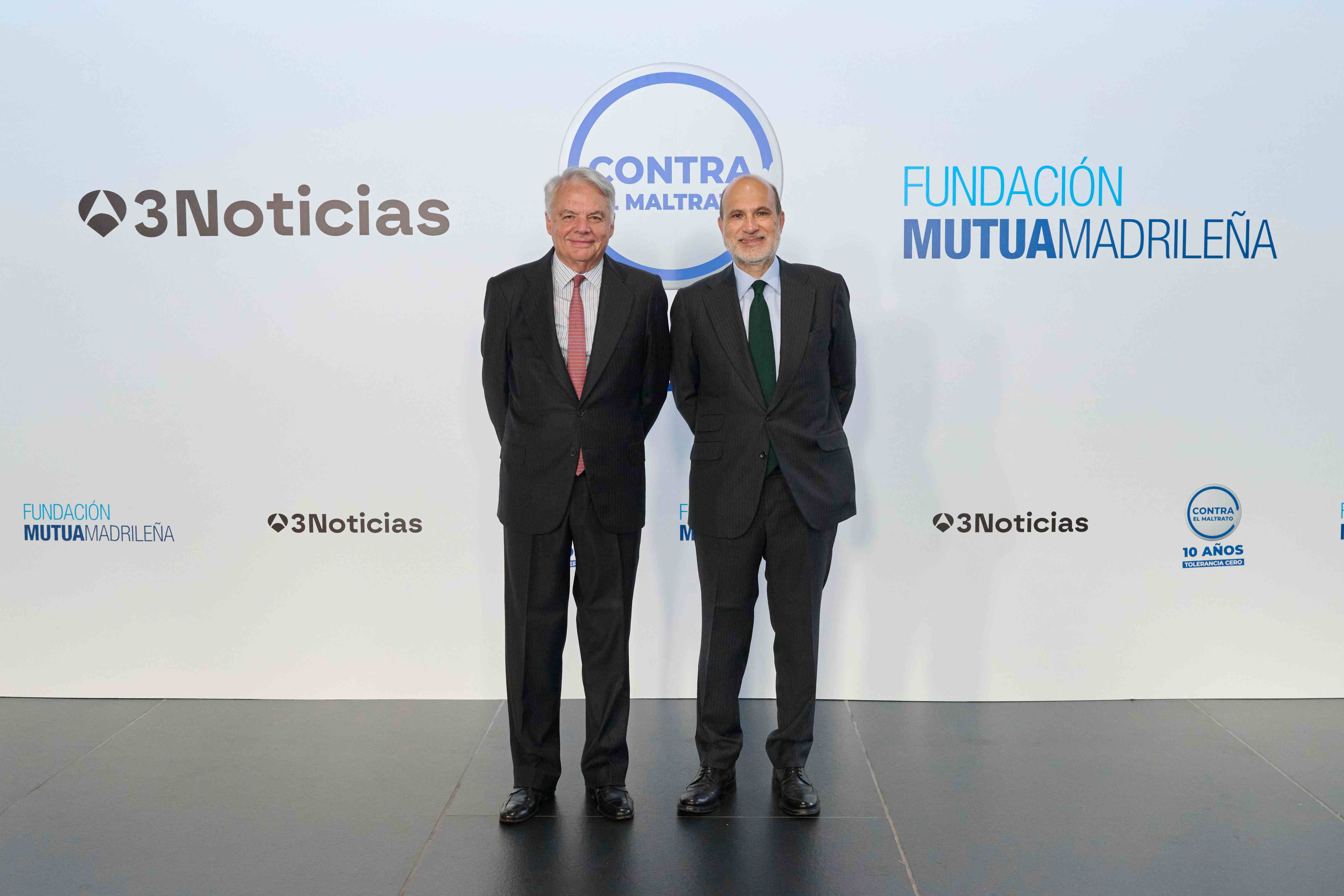 Ignacio Garralda, presidente Grupo Mutua y Javier Bardají, consejero delegado Atresmedia