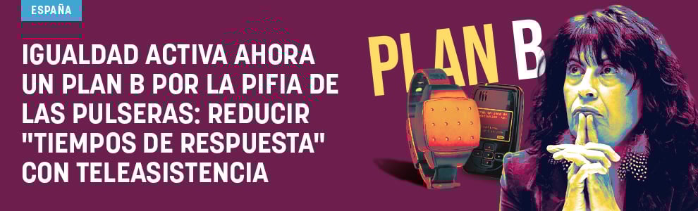 Igualdad activa un plan B por la pifia de las pulseras: reducir tiempos de respuesta con teleasistencia