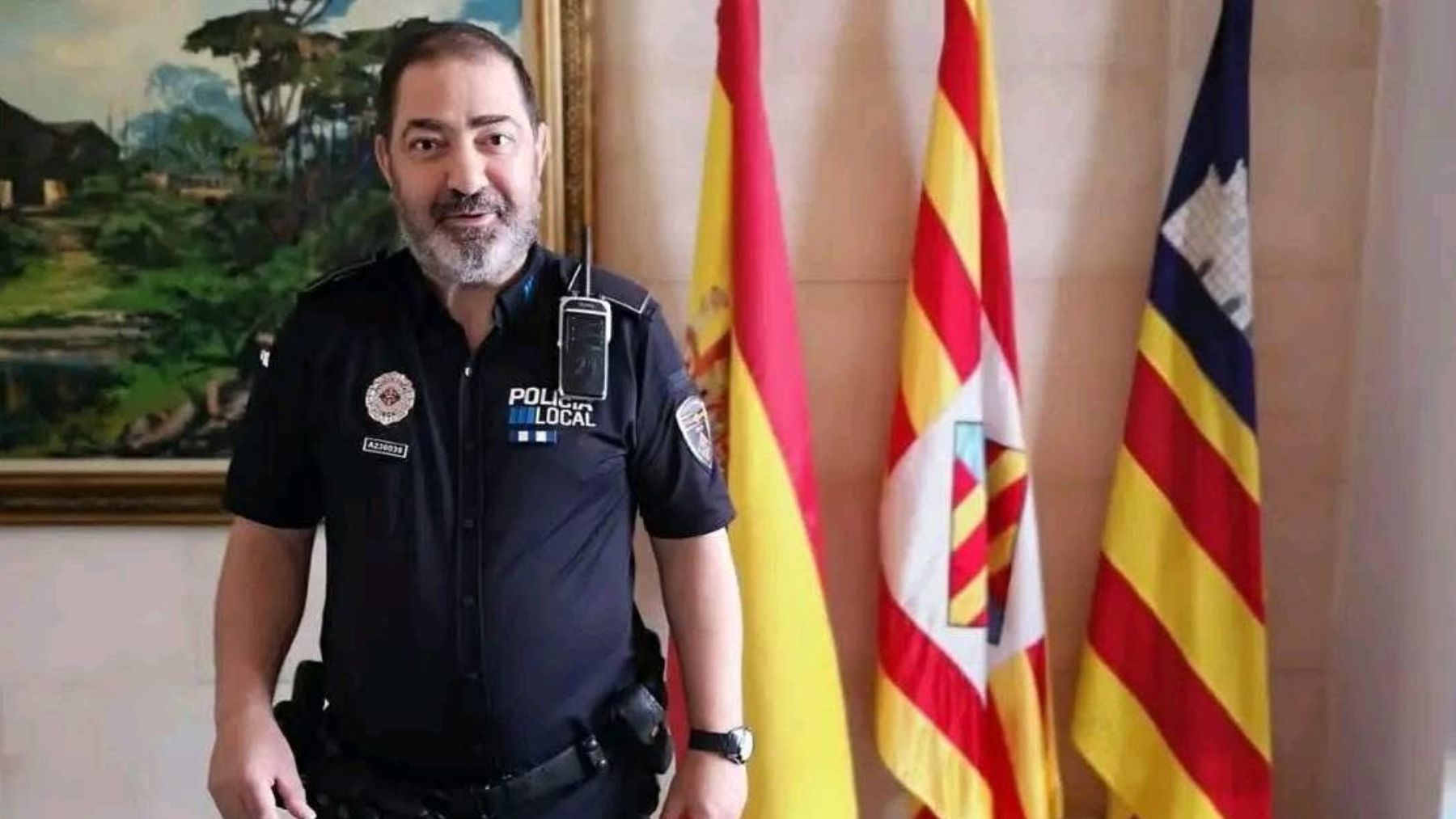 Muere Jordi Morey, un policía local amable, apasionado e impulsor del Básquet Inca