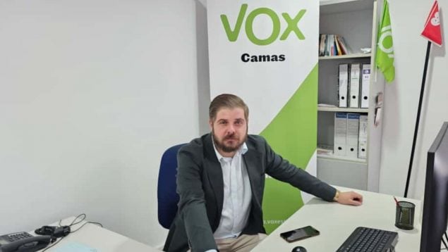 El portavoz de Vox en el Ayuntamiento, Ignacio Muñiz.