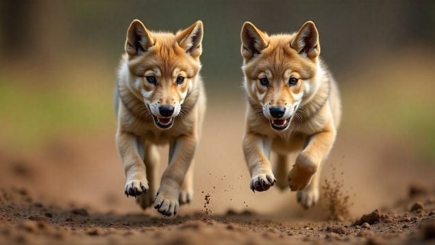 Lobos, manada, Cataluña