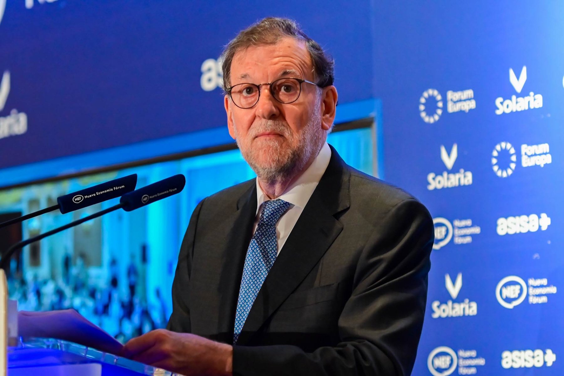 Mariano Rajoy en una conferencia. (Foto: Gtres)