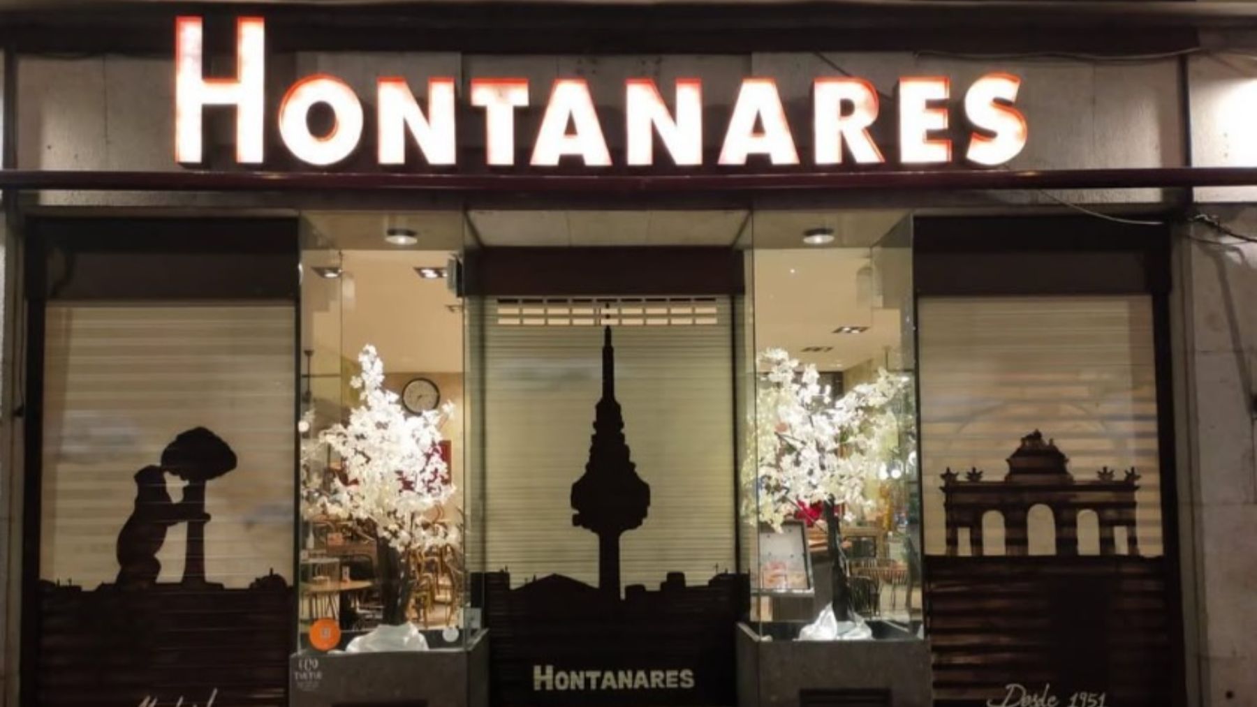 Cafetería Hontanares. (Foto: RedesSociales)