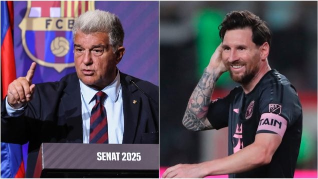 Laporta Messi estatua