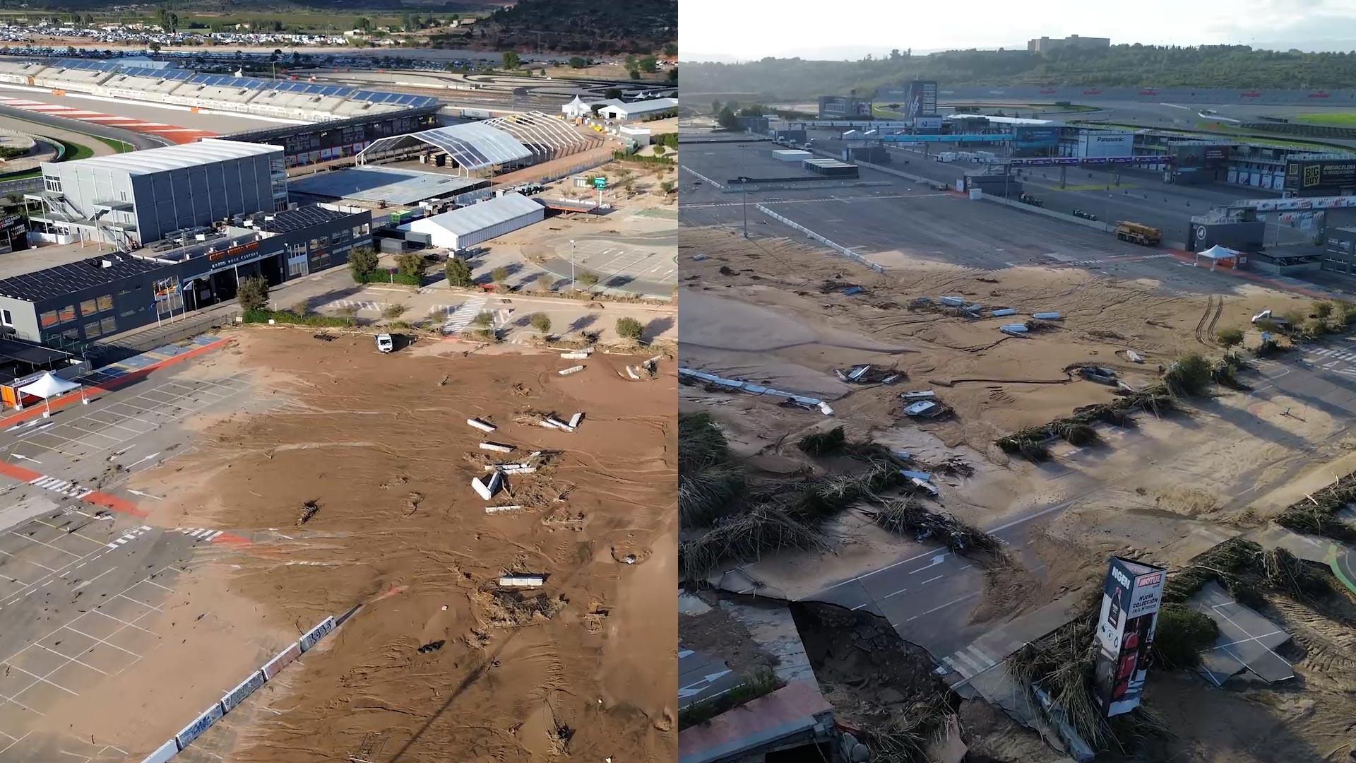 Así está el circuito de Cheste un año después de la DANA.