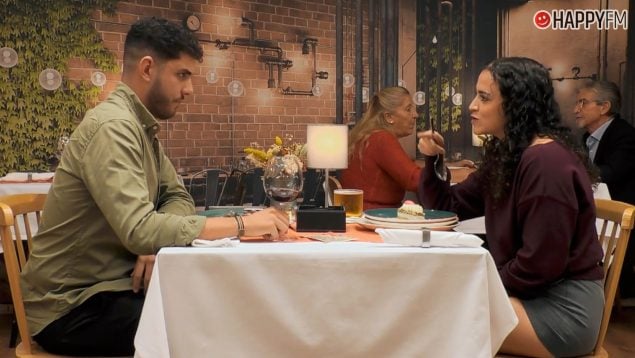 Juanjo y Salomé, participantes de First Dates. (Mediaset)