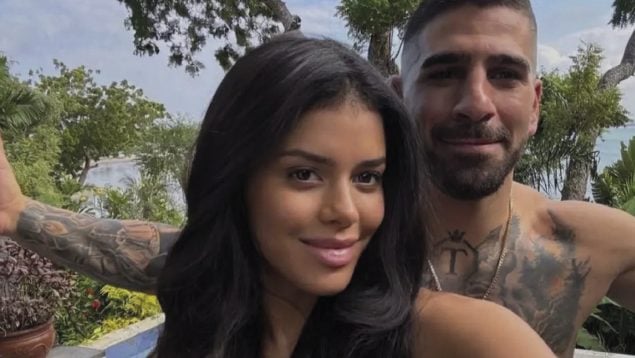 ilia topuria, novia ilia topuria,