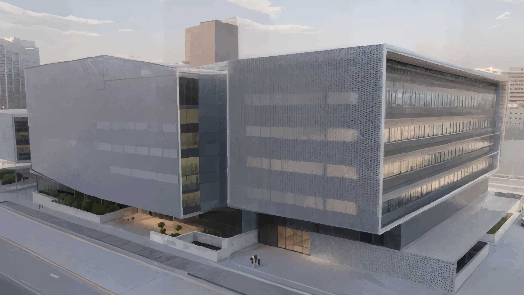 Recreación del futuro hospital de QuirónSalud en Valencia.