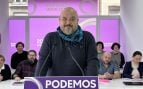 Richar Vaquero, en un acto con Podemos. (Europa Press)
