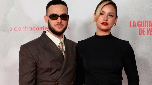El cantante C Tangana y su pareja Rocío Aguirre (Foto: Gtres).