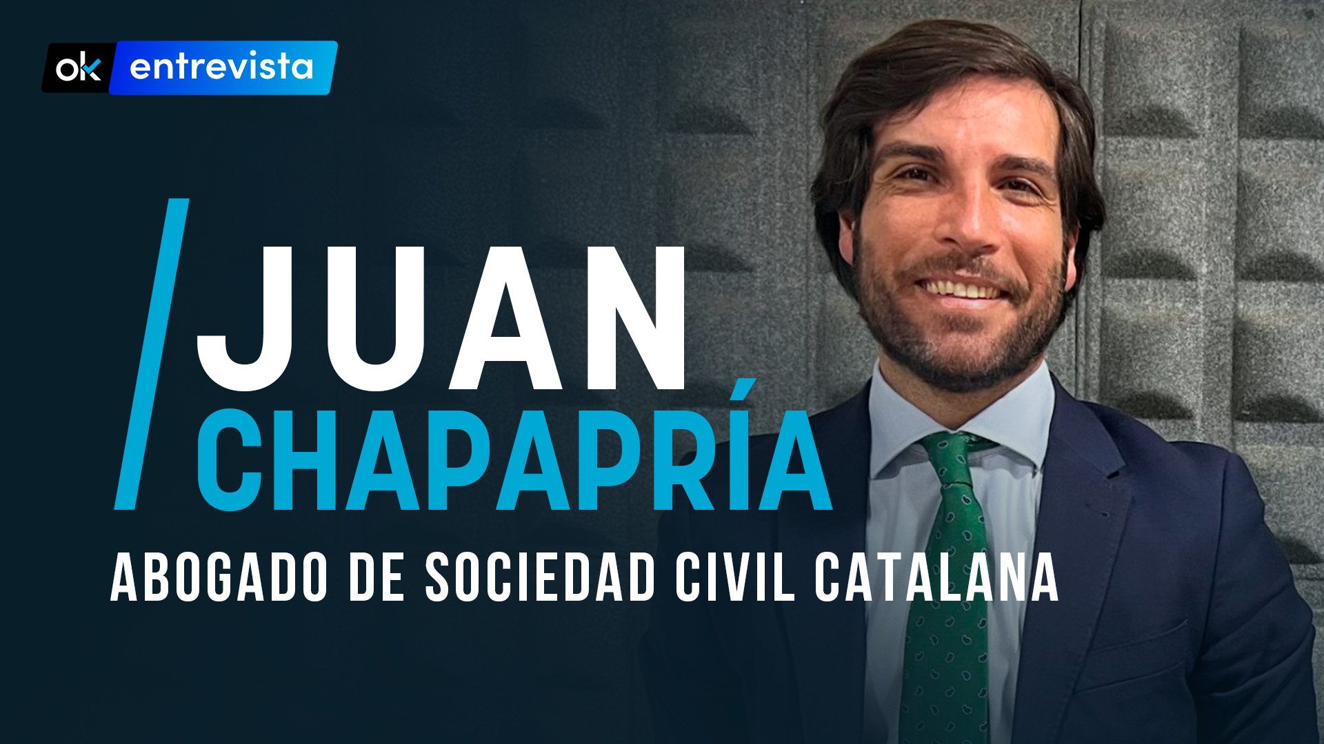 Juan Chapapría (abogado de Sociedad Civil Catalana): La sentencia europea sobre la amnistía será positiva