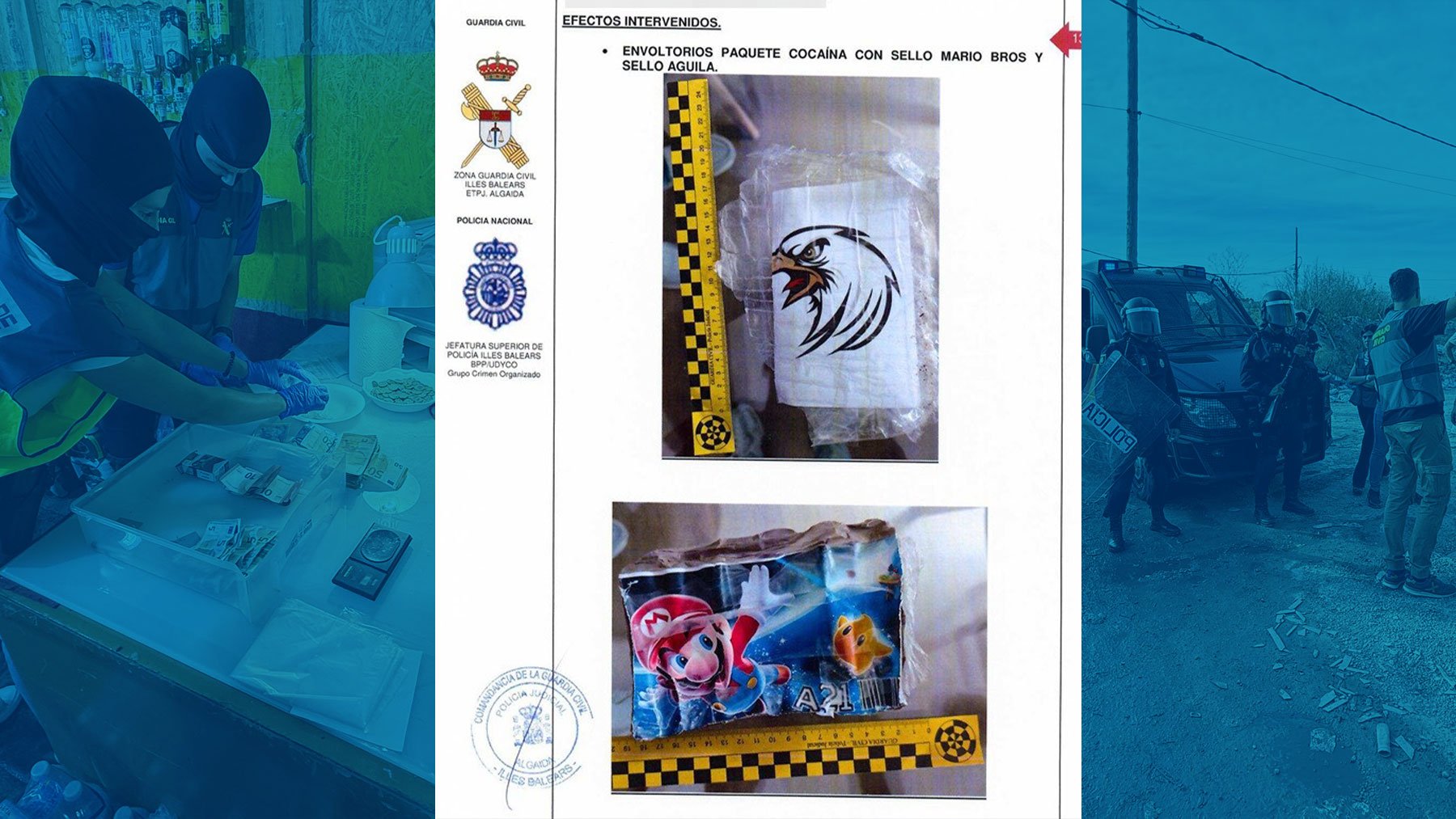 Envoltorios de Super Mario Bros y un águila: claves en la caída de la banda de narcos de Stefan Milojevic