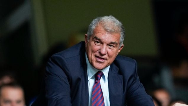 Joan Laporta, Barcelona, patrocinador