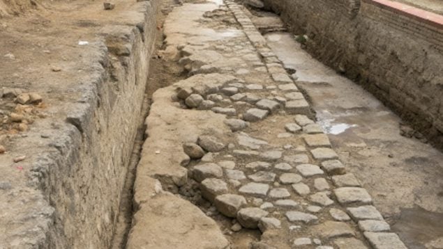 Canal romano, Sevilla, arqueología