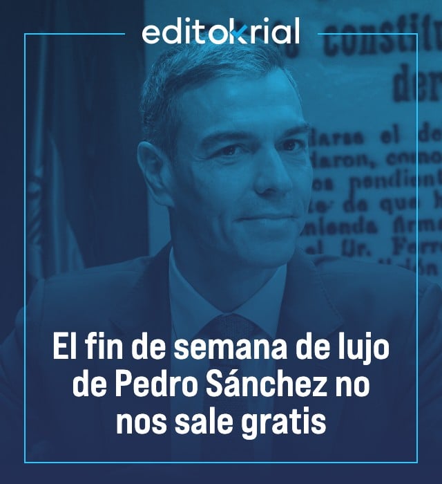 El fin de semana de lujo de Pedro Sánchez no nos sale gratis