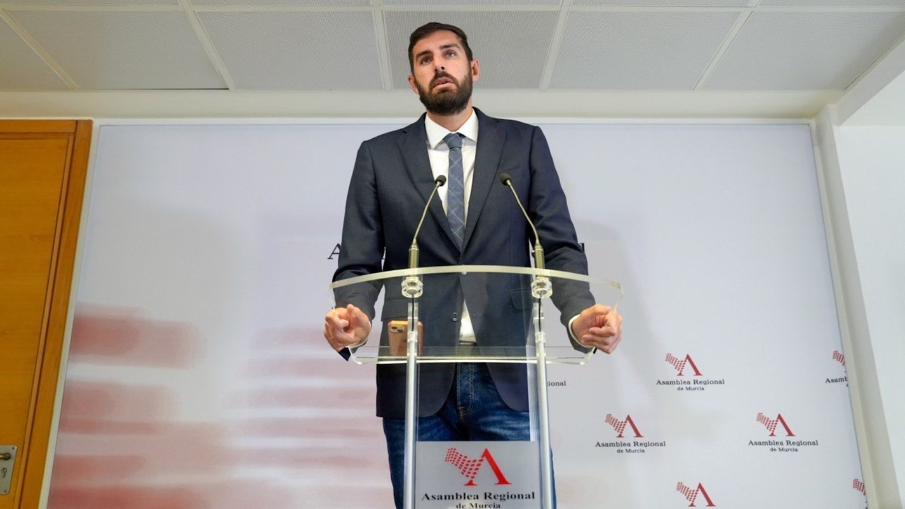 El presidente de Vox en Murcia, José Ángel Antelo. (EP)