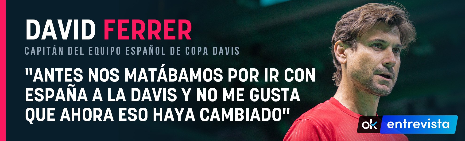 Ferrer: Antes nos matábamos por ir con España a la Davis y no me gusta que ahora eso haya cambiado
