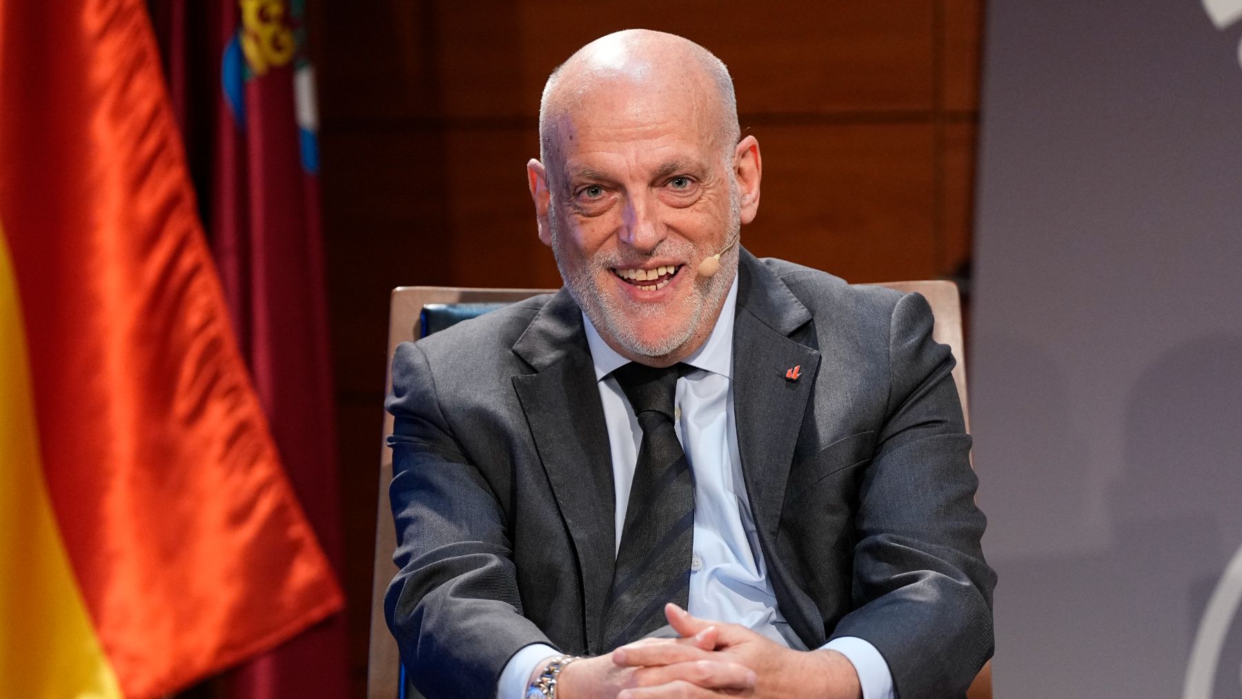 Tebas exige endurecer las medidas antipiratería a los que emitan la Liga en lugar de bajar el precio