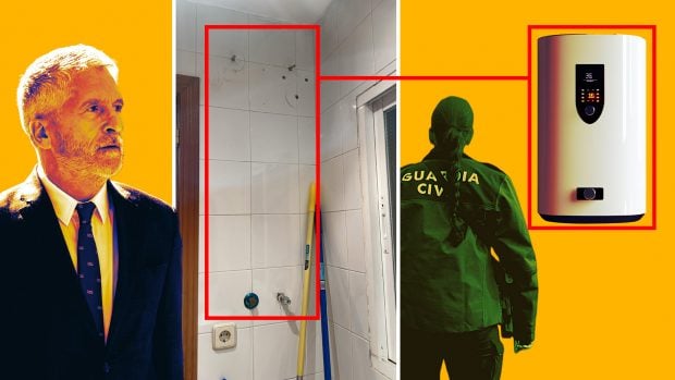 Marlaska, guardias civiles, El Pardo, termo, agua caliente, vestuarios femeninos