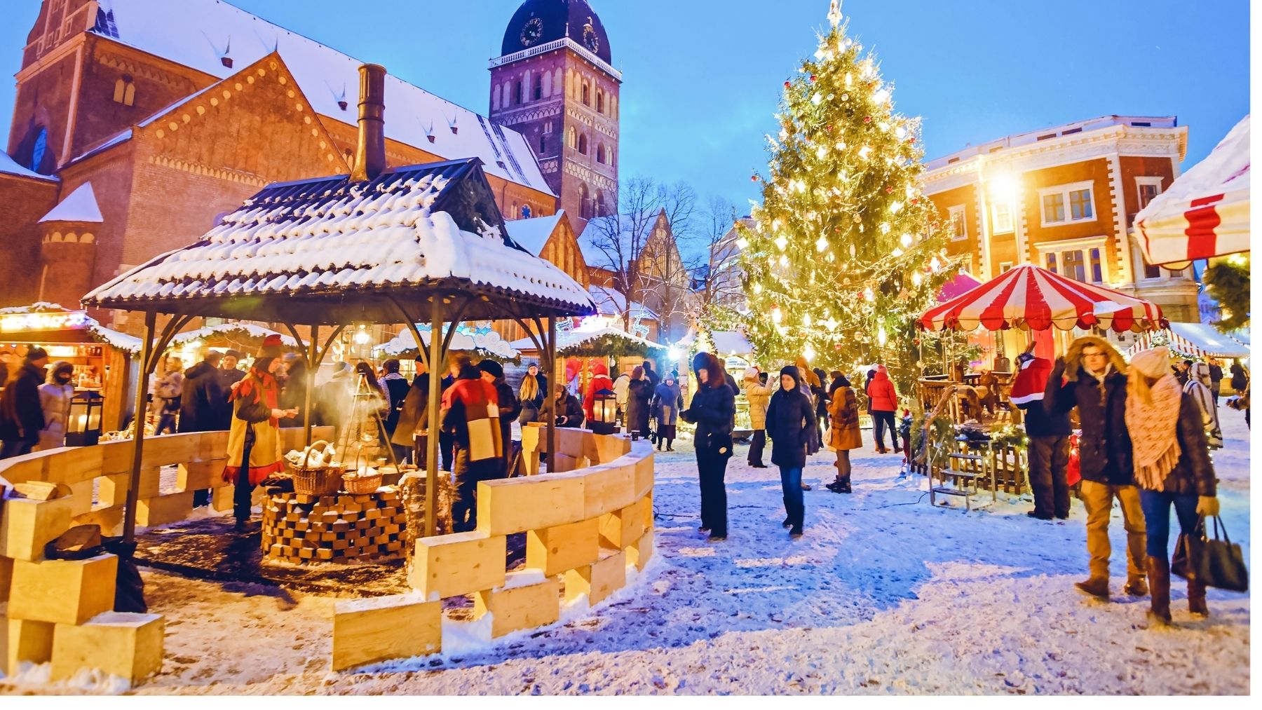 Parece Laponia pero el pueblo más mágico de la Navidad está en Sevilla: pista de hielo, atracciones y nevadas
