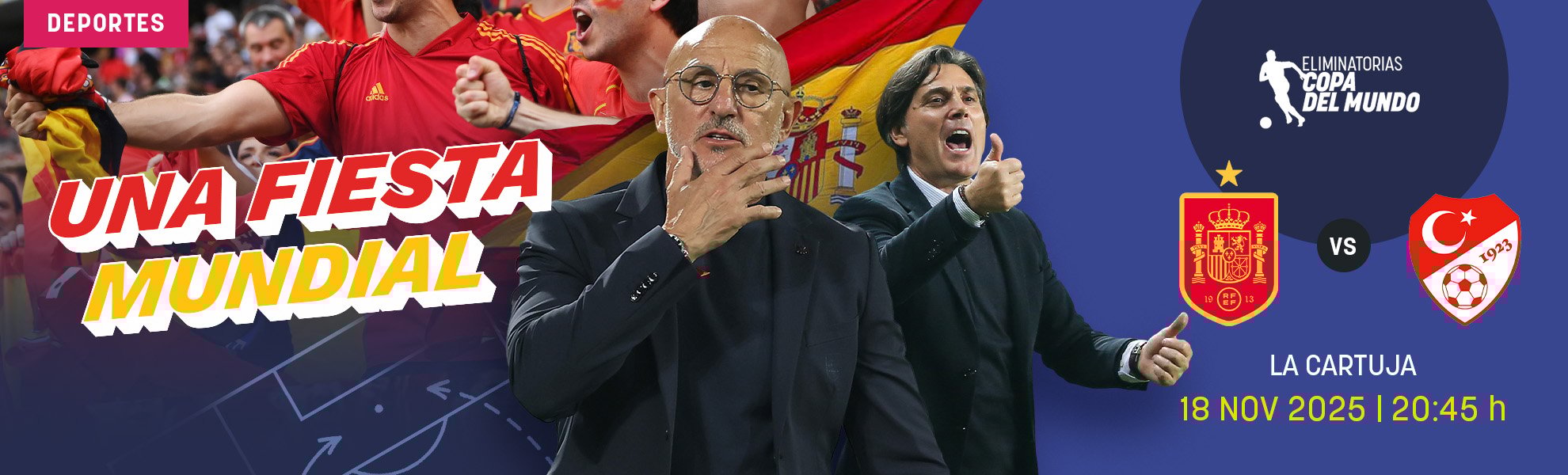 España-Turquía: una fiesta Mundial