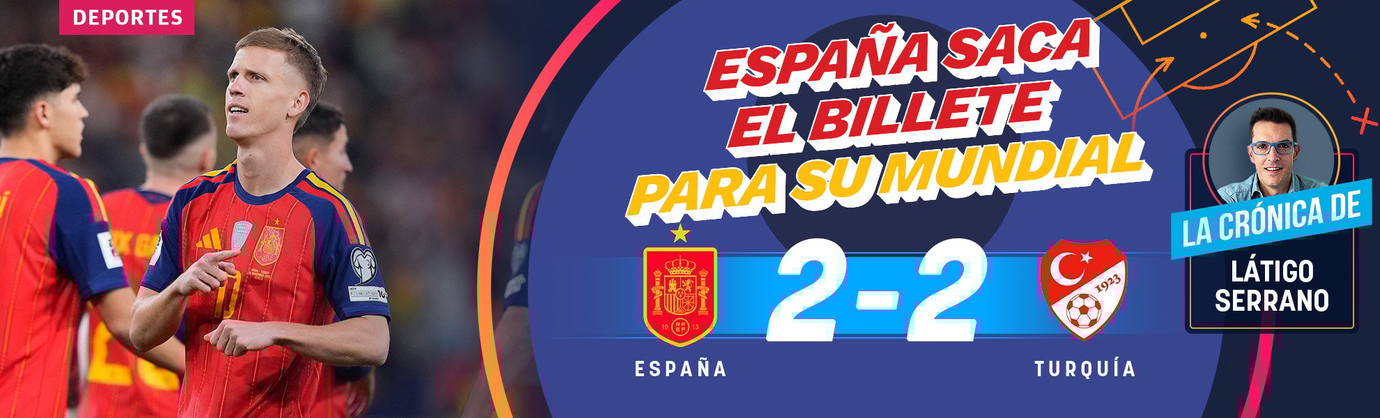 España saca el billete para su Mundial