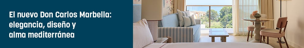El nuevo Don Carlos Marbella: elegancia, diseño y alma mediterránea