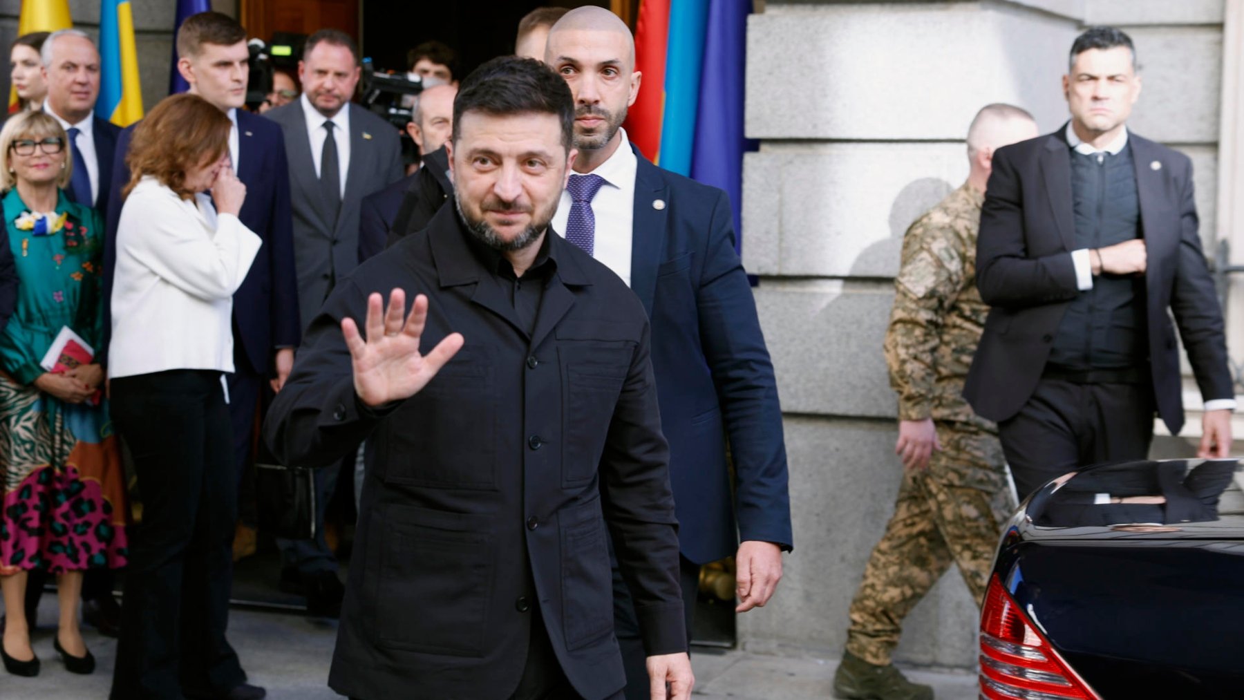 Zelenski visita España para exigir más armamento: Esperamos que aumente su apoyo