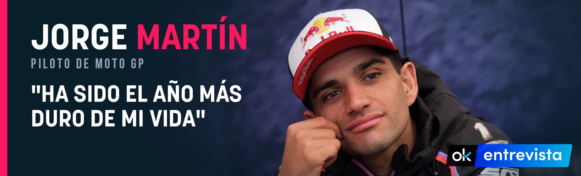 Jorge Martín: Ha sido el año más duro de mi vida