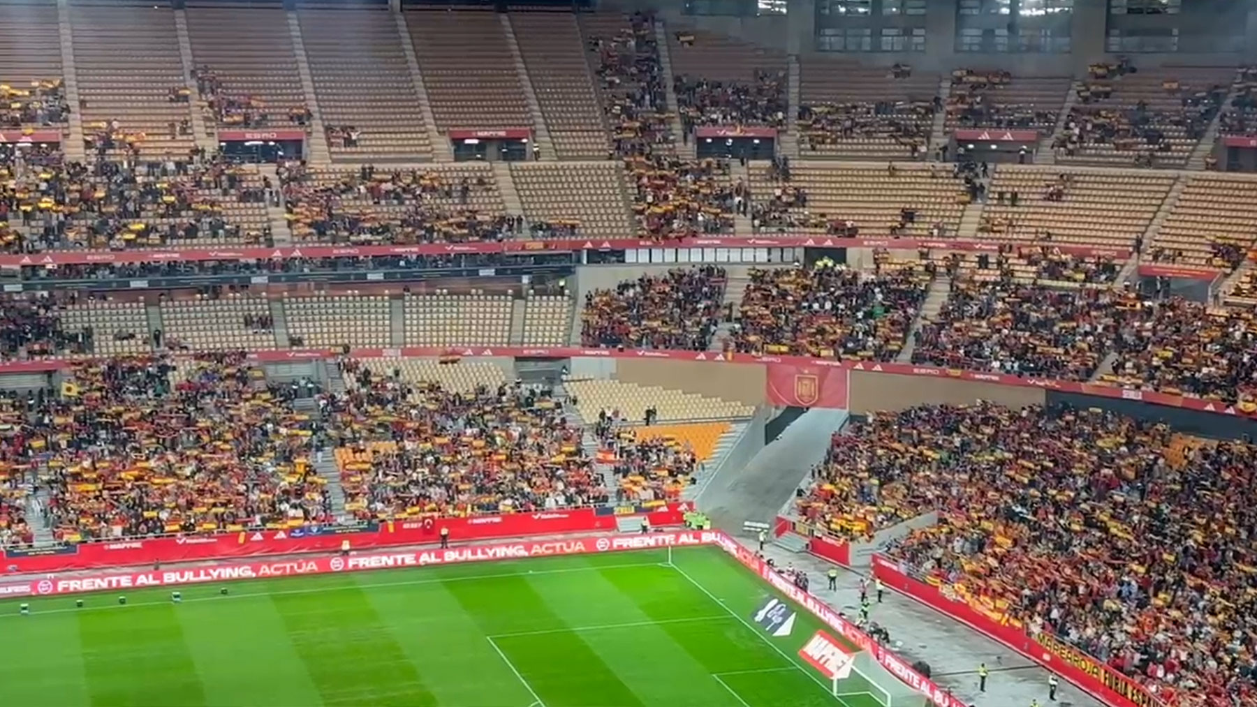 Imagen de La Cartuja en el España-Turquía.