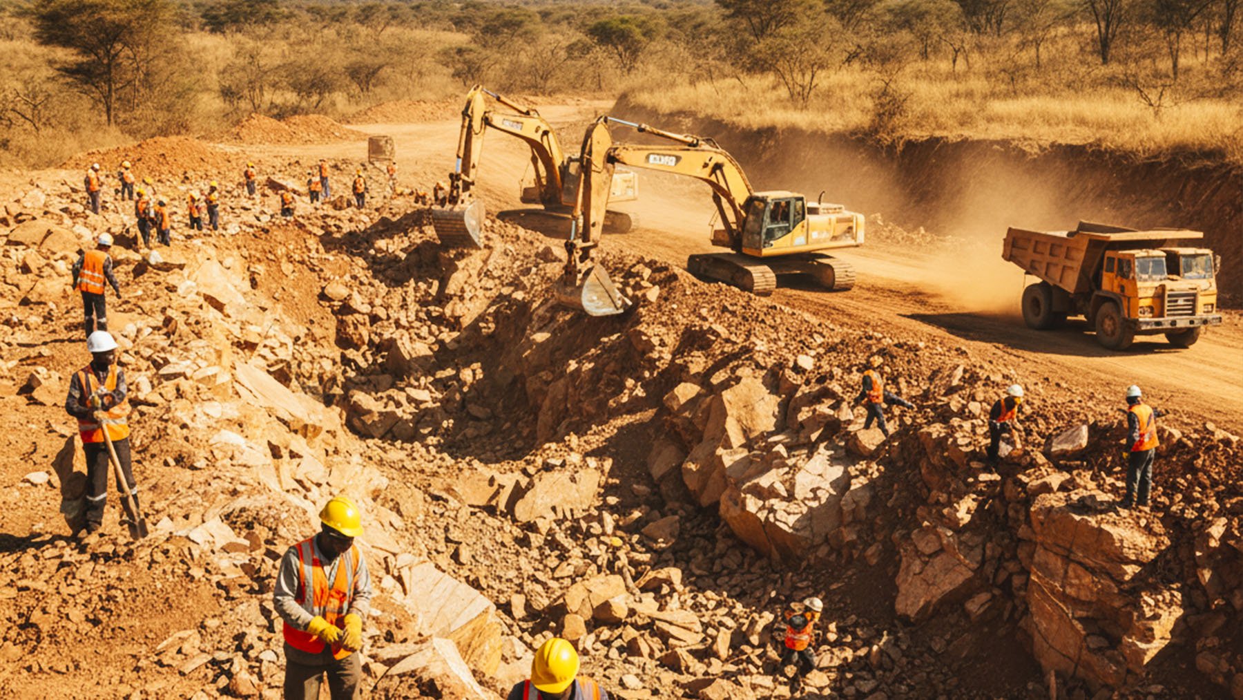 Giro inesperado en la industria minera: un país africano halla un yacimiento de oro valorado en 4500 millones de euros