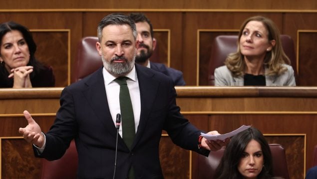 Vox Monarquía ausencia, Santiago Abascal