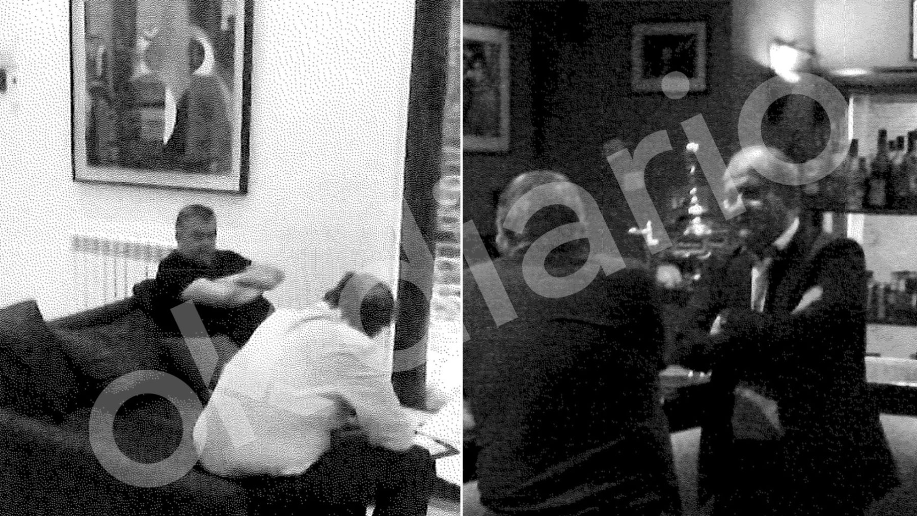 Santos Cerdán junto a uno de los empresarios investigados.